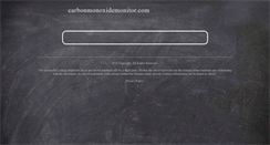 Desktop Screenshot of carbonmonoxidemonitor.com